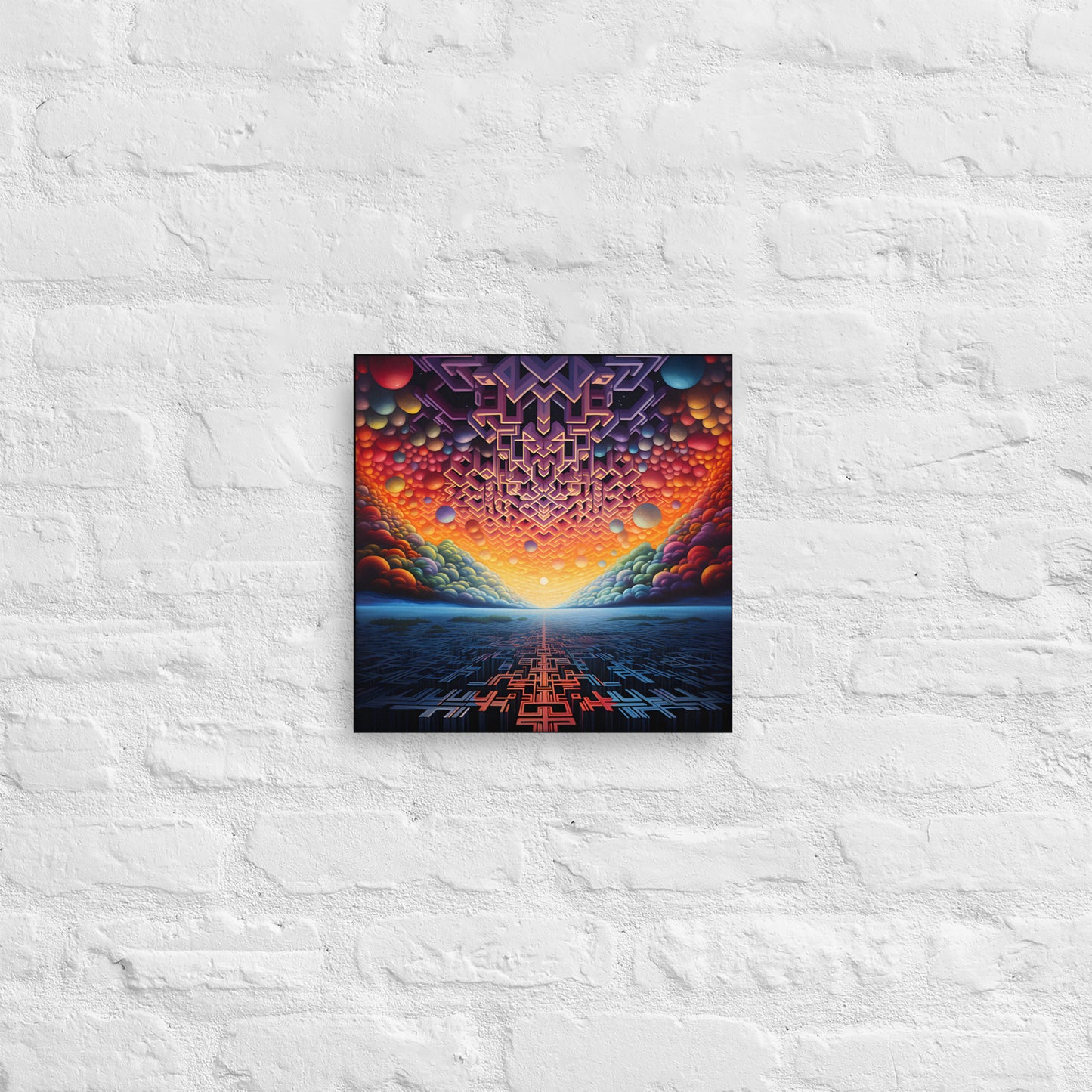 Echoes of Serenity - Interactive Canvas Wall Art