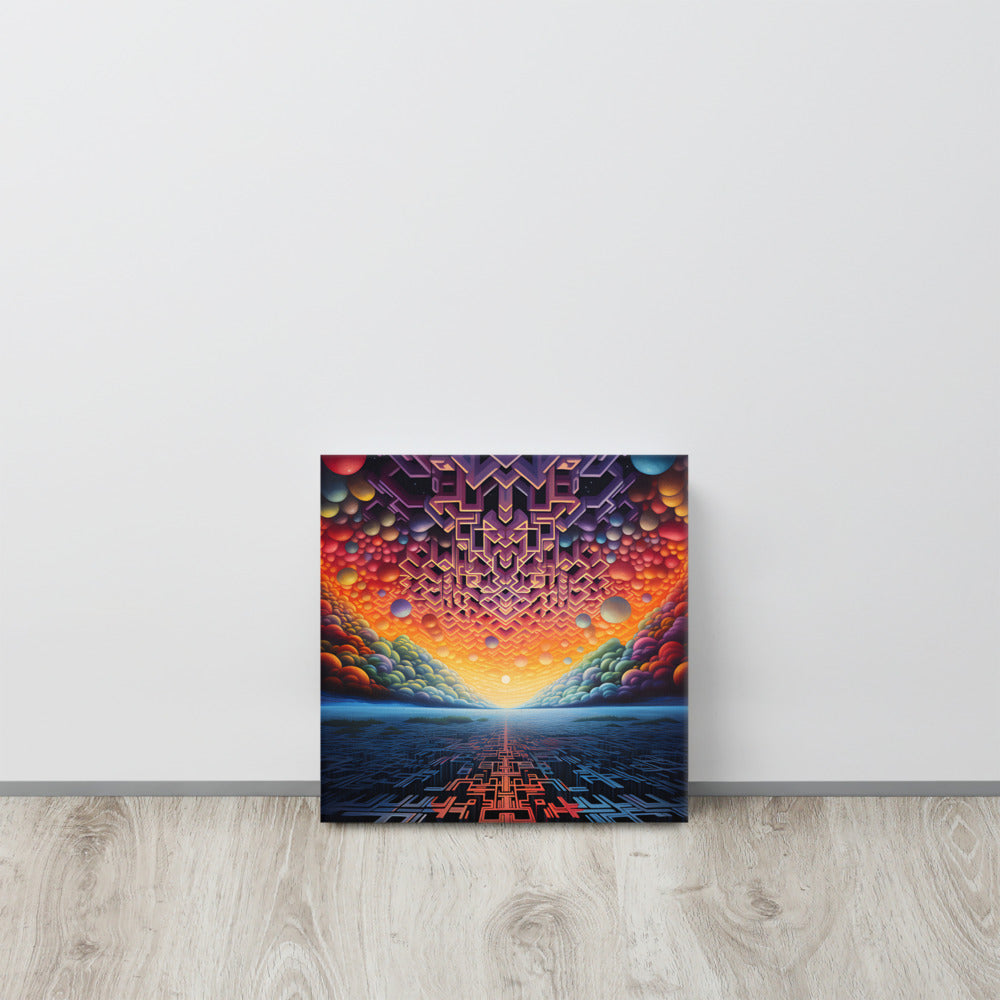 Echoes of Serenity - Interactive Canvas Wall Art