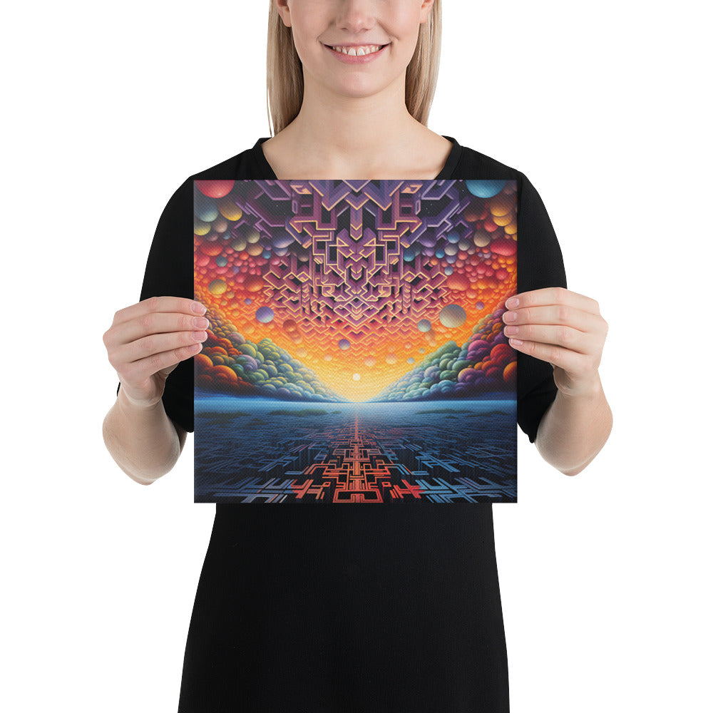 Echoes of Serenity - Interactive Canvas Wall Art